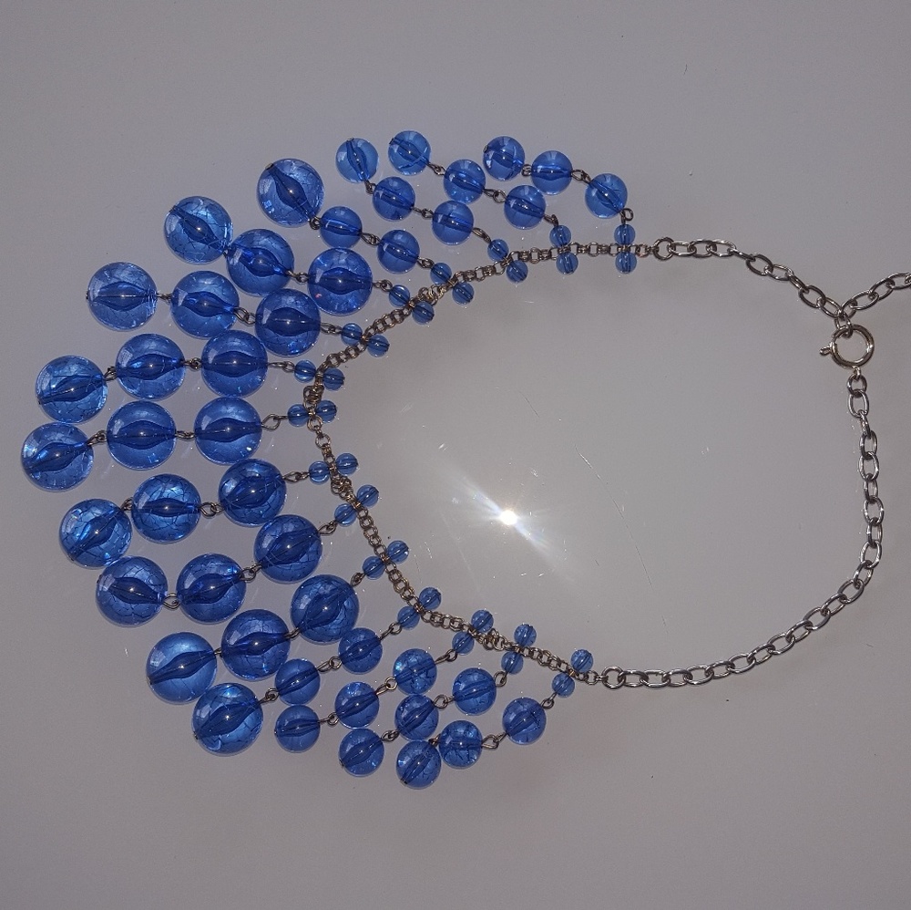 Blue J Crew Necklace